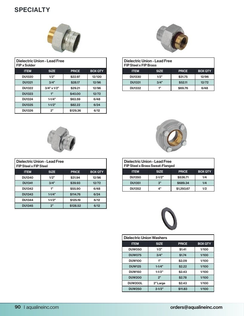 Aqualine Pool Products Catalog Weekly Ad January 1 - December 31, 2026