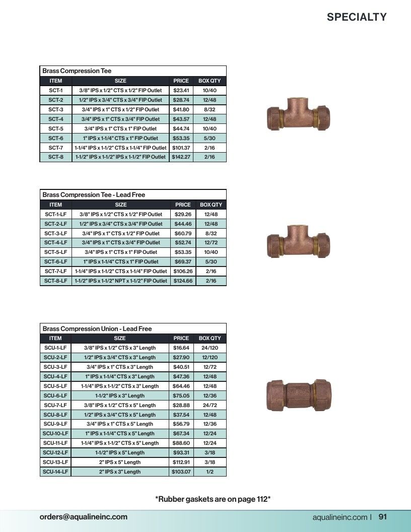 Aqualine Pool Products Catalog Weekly Ad January 1 - December 31, 2026