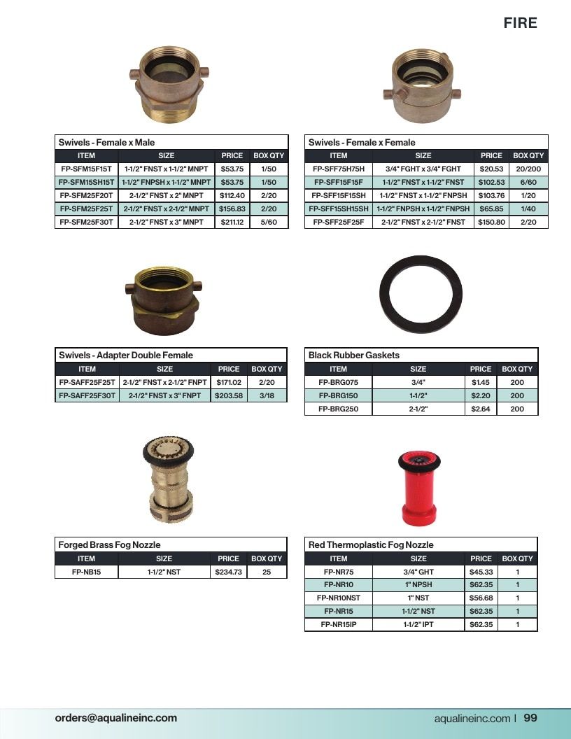 Aqualine Pool Products Catalog Weekly Ad January 1 - December 31, 2026
