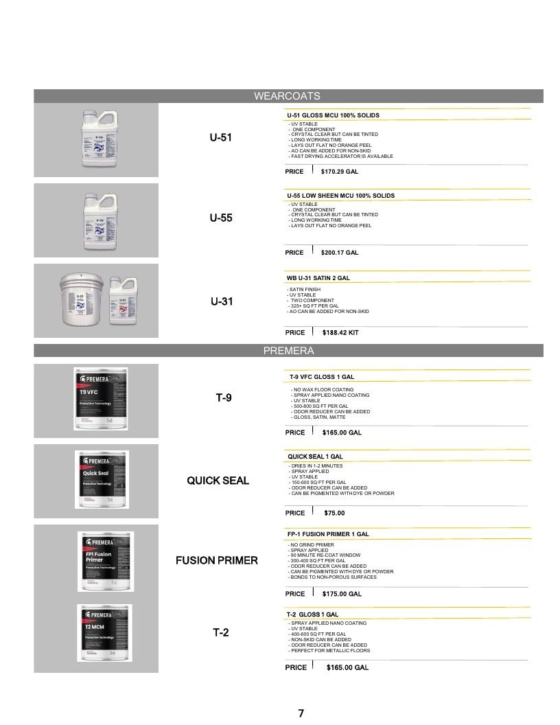 ATC Supply Floor Coatings Catalog Weekly Ad January 1 - December 31, 2026