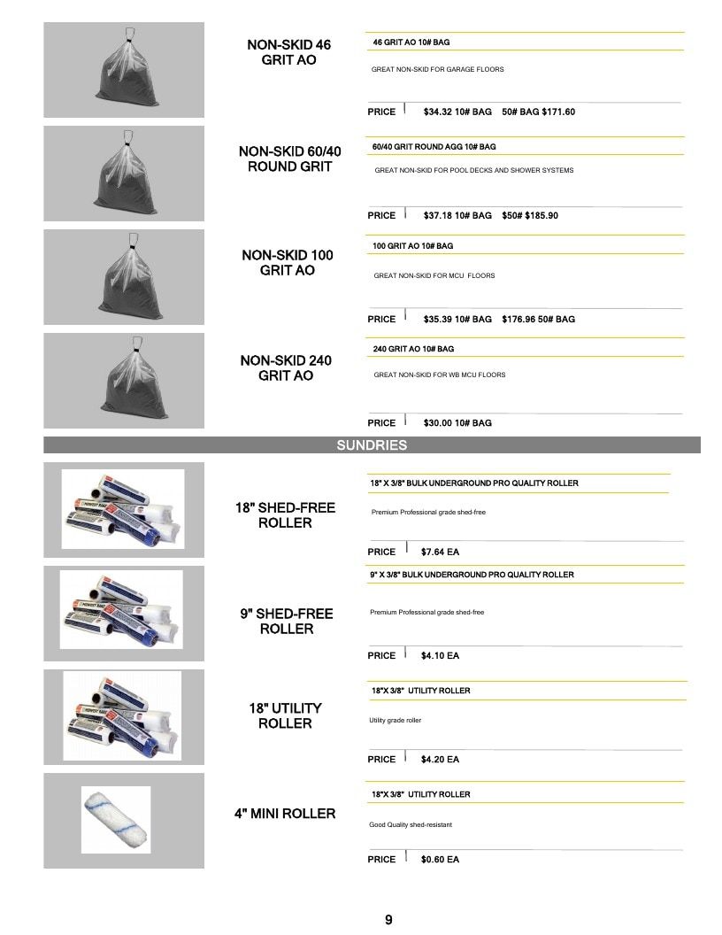 ATC Supply Floor Coatings Catalog Weekly Ad January 1 - December 31, 2026