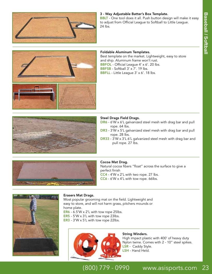 Athletic Specialties Athletic Equipment Catalog Weekly Ad January 1 - December 31, 2026