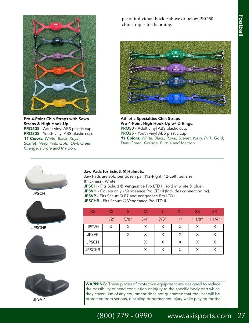 Athletic Specialties Athletic Equipment Catalog Weekly Ad January 1 - December 31, 2026