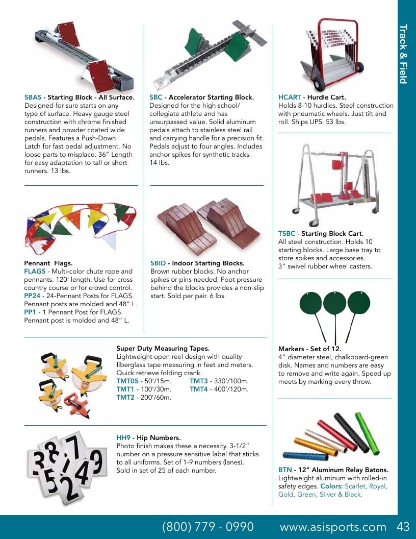 Athletic Specialties Athletic Equipment Catalog Weekly Ad January 1 - December 31, 2026