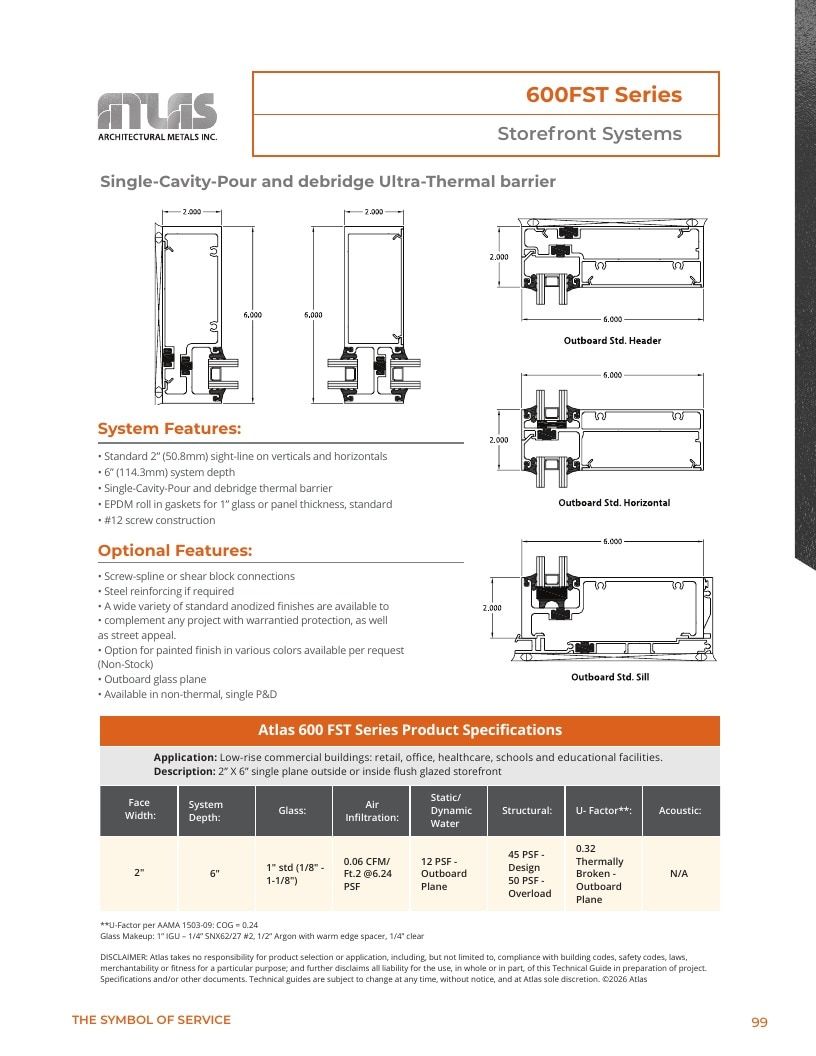 Atlas Architectural Metals Architectural Metals Catalog Weekly Ad January 1 - December 31, 2026