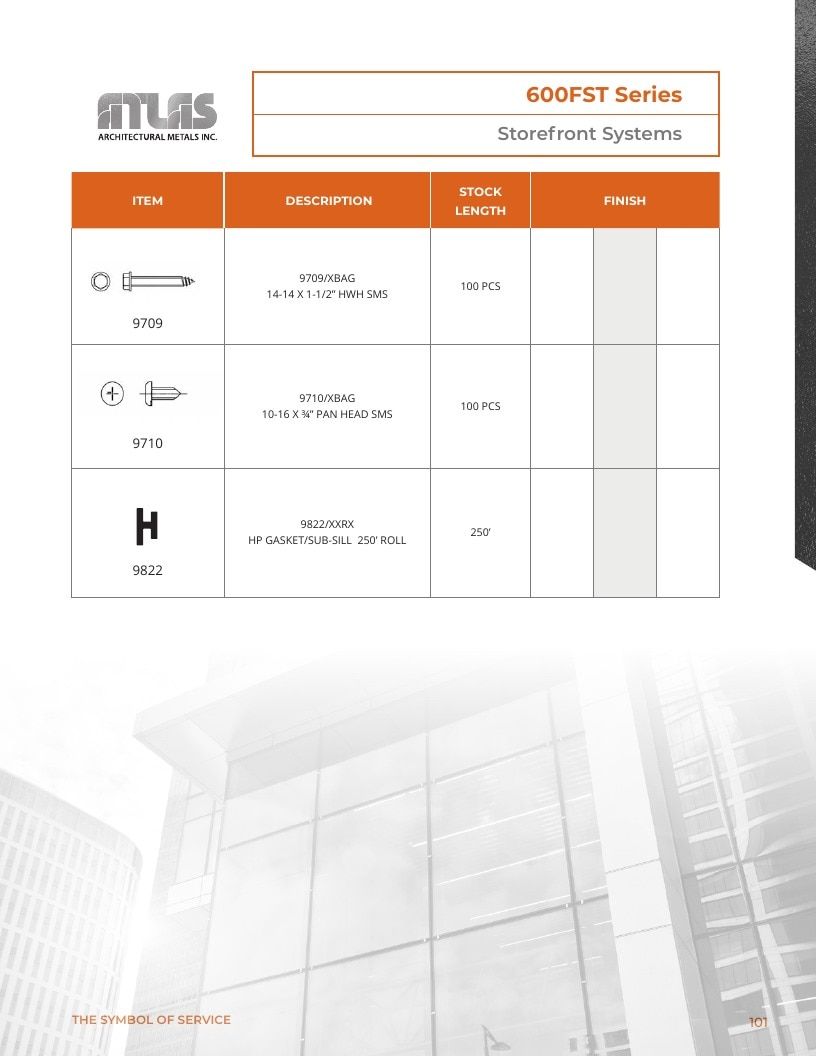 Atlas Architectural Metals Architectural Metals Catalog Weekly Ad January 1 - December 31, 2026
