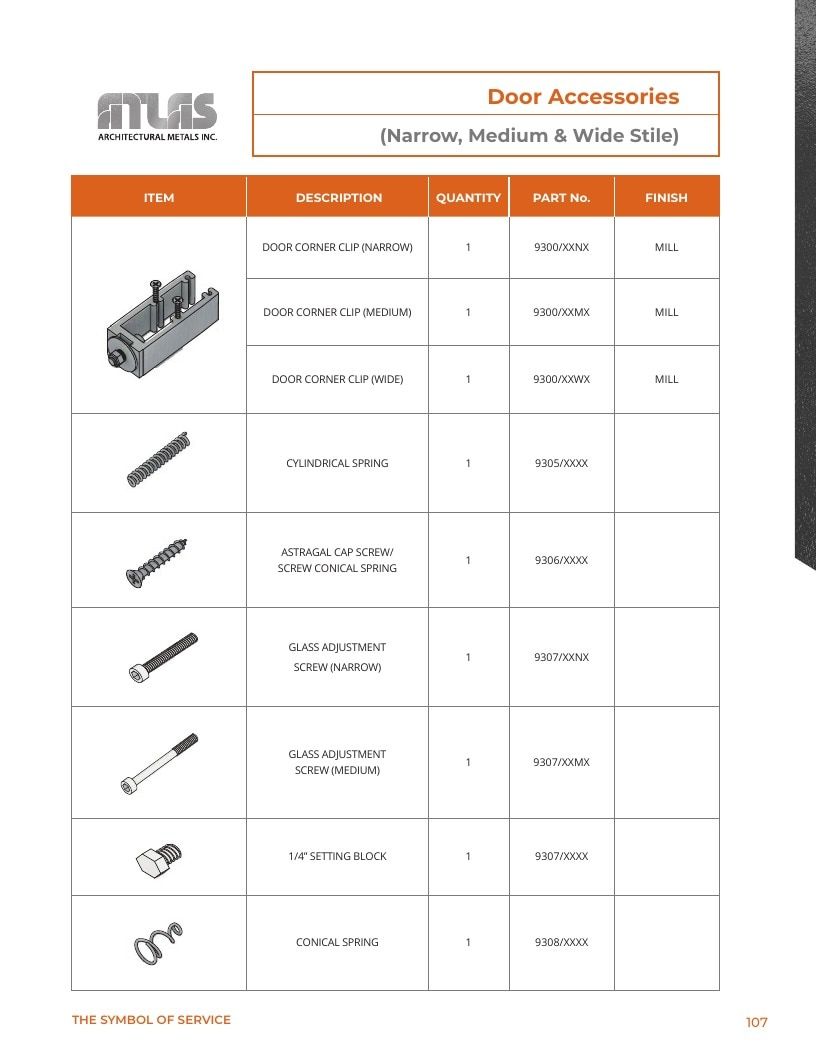 Atlas Architectural Metals Architectural Metals Catalog Weekly Ad January 1 - December 31, 2026