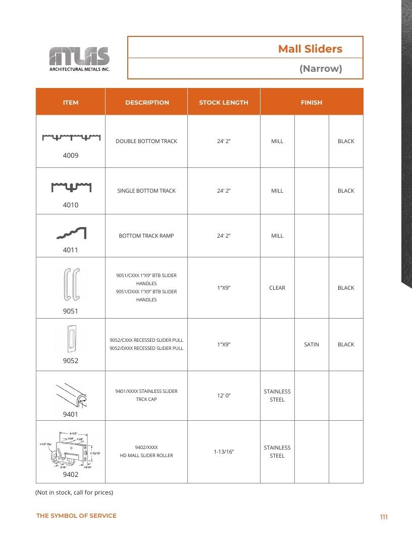 Atlas Architectural Metals Architectural Metals Catalog Weekly Ad January 1 - December 31, 2026