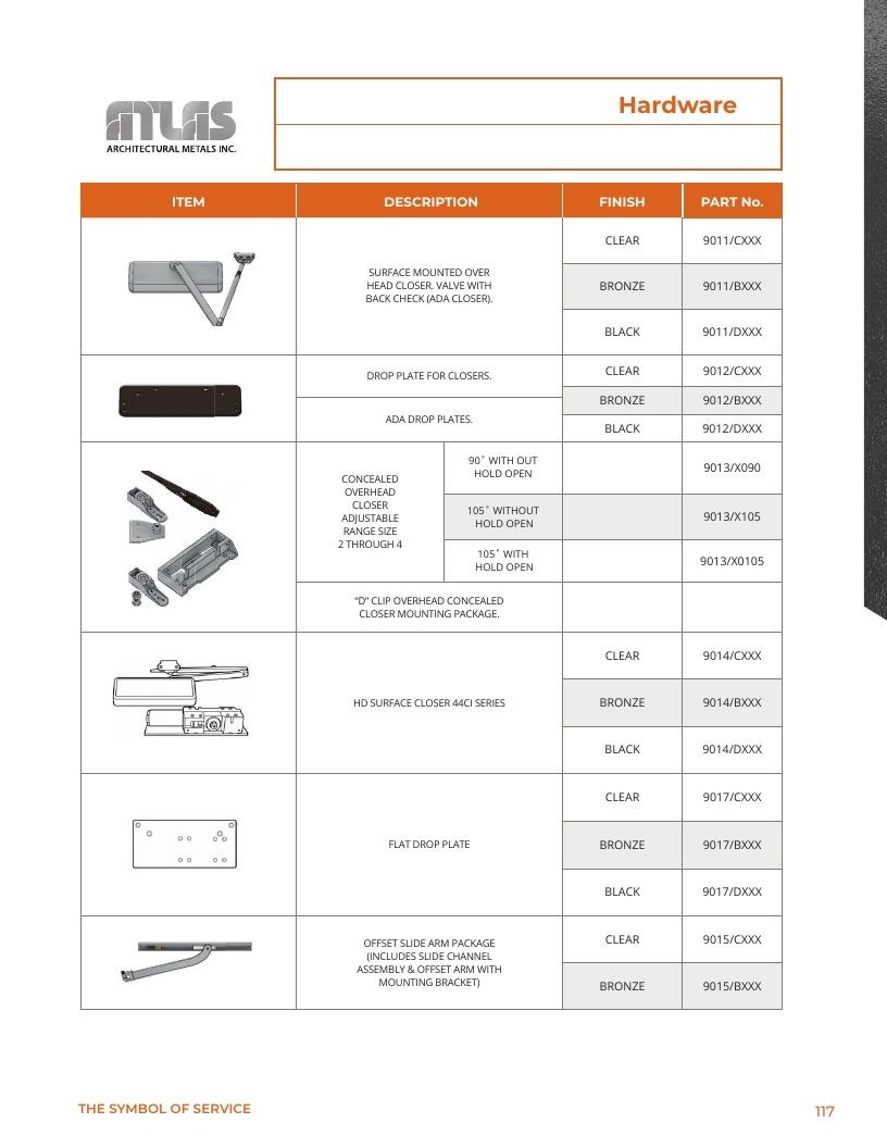 Atlas Architectural Metals Architectural Metals Catalog Weekly Ad January 1 - December 31, 2026