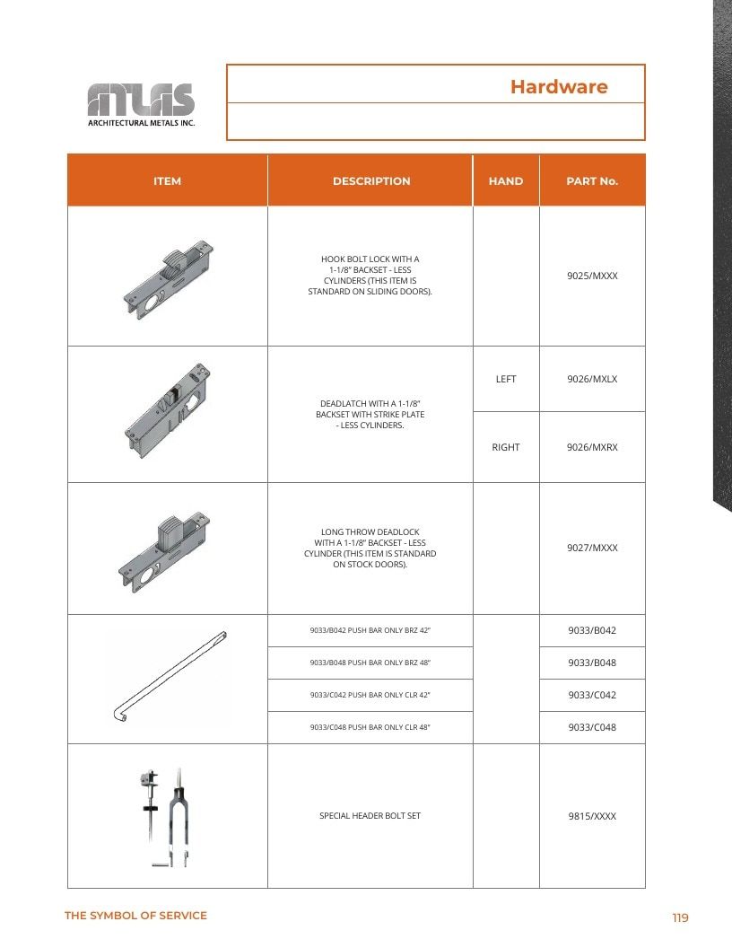 Atlas Architectural Metals Architectural Metals Catalog Weekly Ad January 1 - December 31, 2026