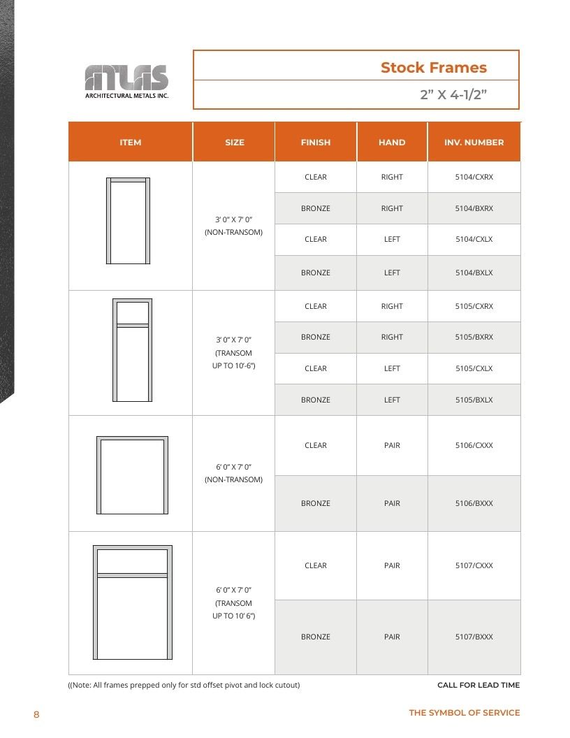 Atlas Architectural Metals Architectural Metals Catalog Weekly Ad January 1 - December 31, 2026