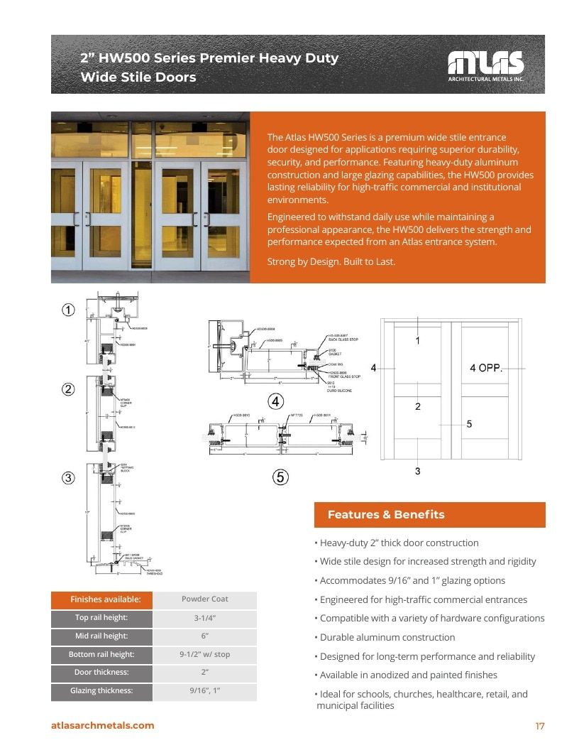 Atlas Architectural Metals Architectural Metals Catalog Weekly Ad January 1 - December 31, 2026