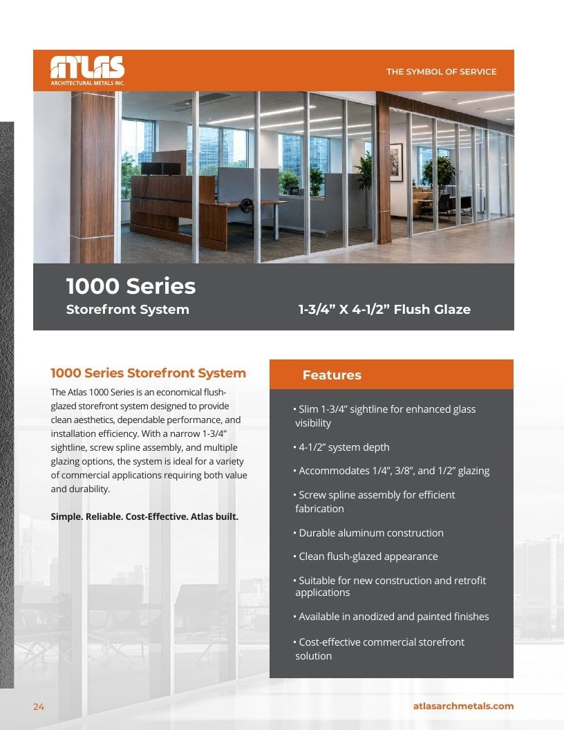 Atlas Architectural Metals Architectural Metals Catalog Weekly Ad January 1 - December 31, 2026