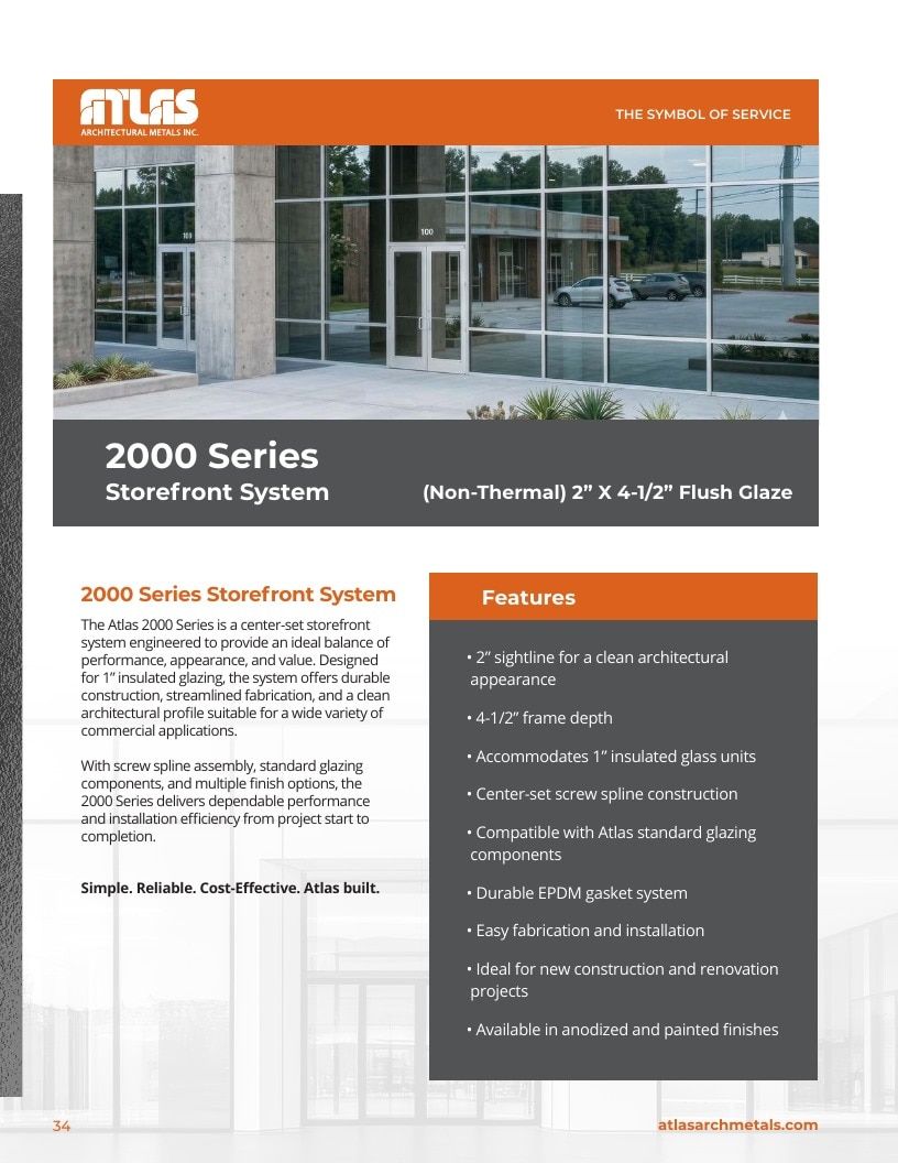 Atlas Architectural Metals Architectural Metals Catalog Weekly Ad January 1 - December 31, 2026