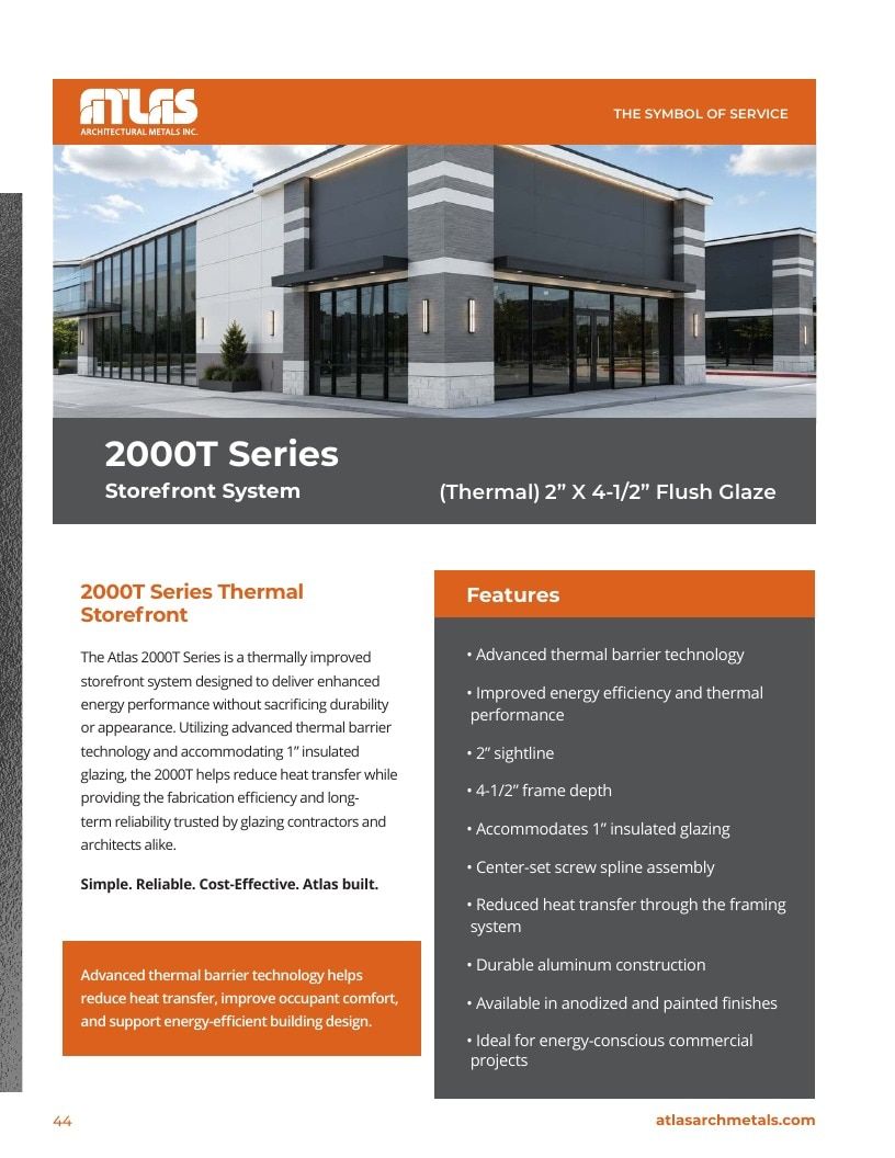 Atlas Architectural Metals Architectural Metals Catalog Weekly Ad January 1 - December 31, 2026