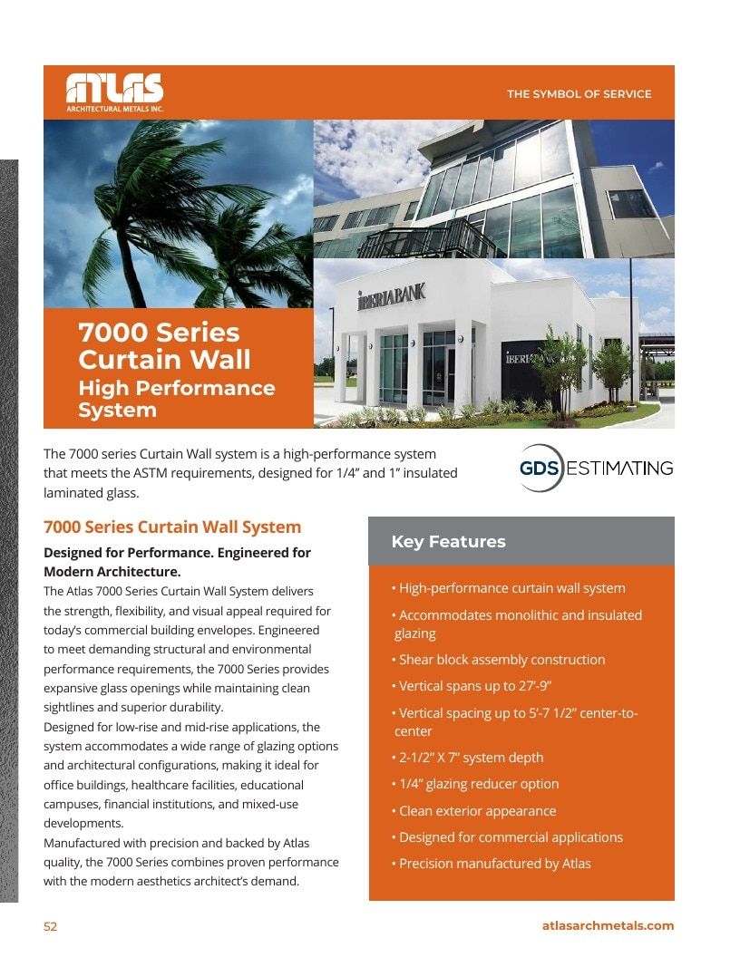 Atlas Architectural Metals Architectural Metals Catalog Weekly Ad January 1 - December 31, 2026