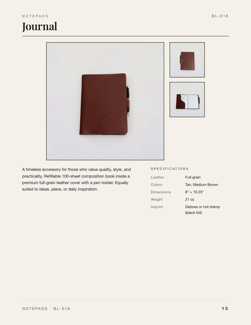 Bandera Leather Leather Goods Catalog Weekly Ad January 1 - December 31, 2026