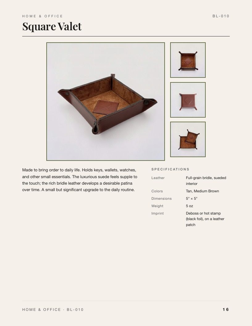 Bandera Leather Leather Goods Catalog Weekly Ad January 1 - December 31, 2026