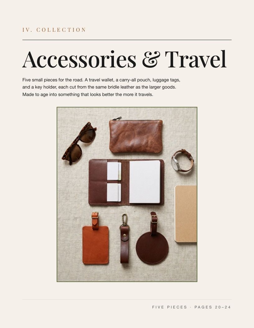 Bandera Leather Leather Goods Catalog Weekly Ad January 1 - December 31, 2026