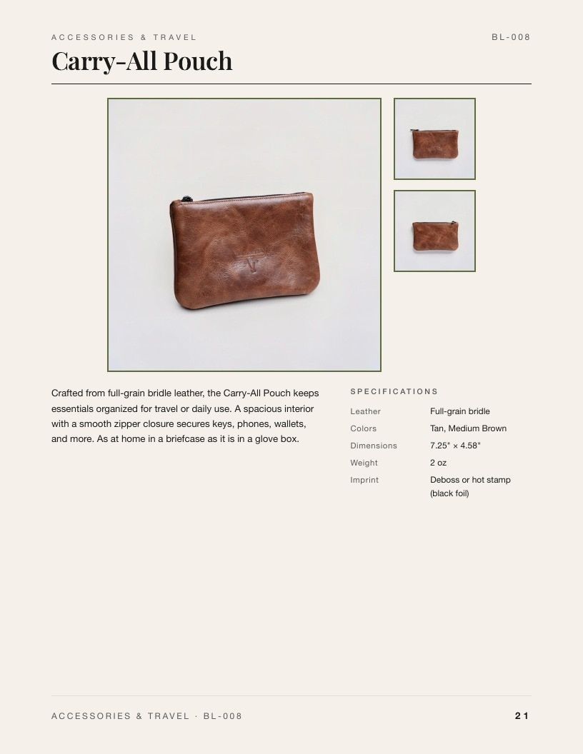 Bandera Leather Leather Goods Catalog Weekly Ad January 1 - December 31, 2026