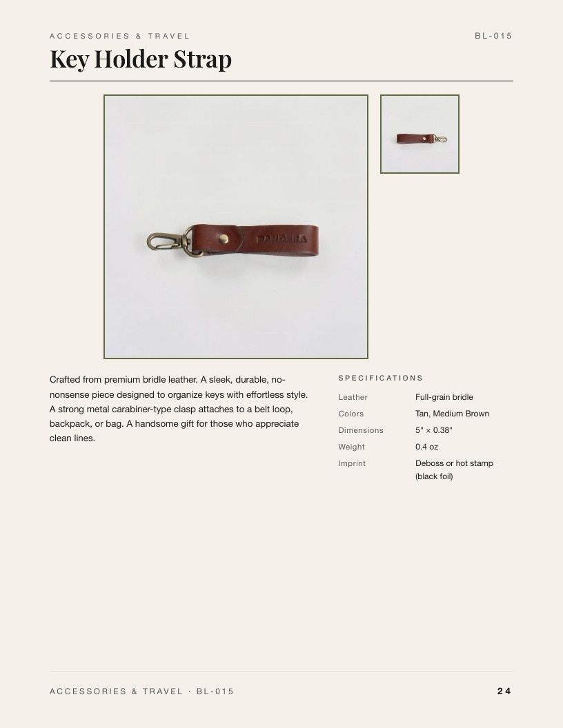 Bandera Leather Leather Goods Catalog Weekly Ad January 1 - December 31, 2026