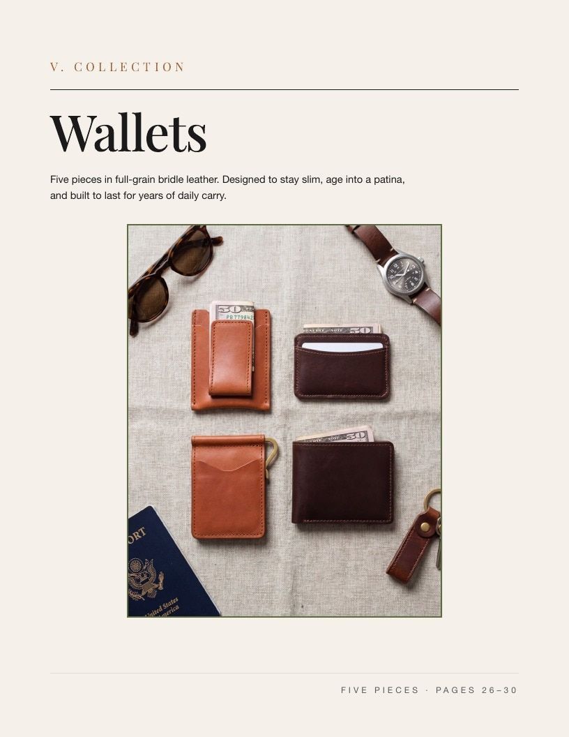 Bandera Leather Leather Goods Catalog Weekly Ad January 1 - December 31, 2026