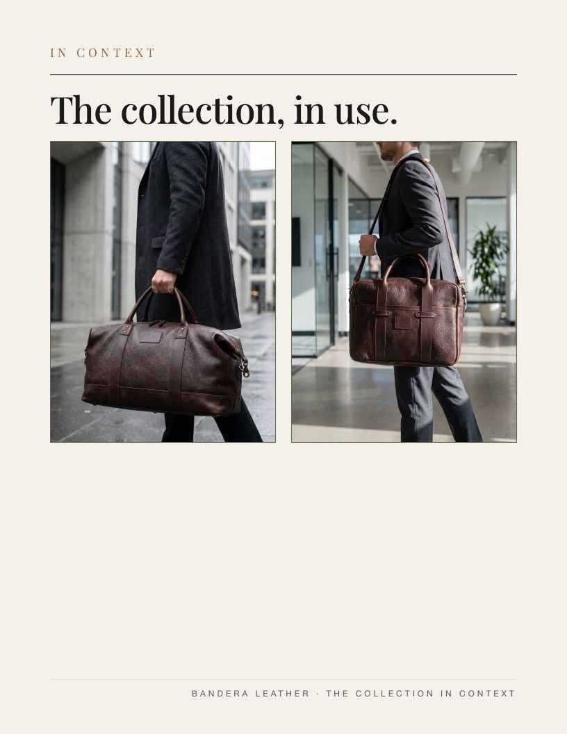 Bandera Leather Leather Goods Catalog Weekly Ad January 1 - December 31, 2026