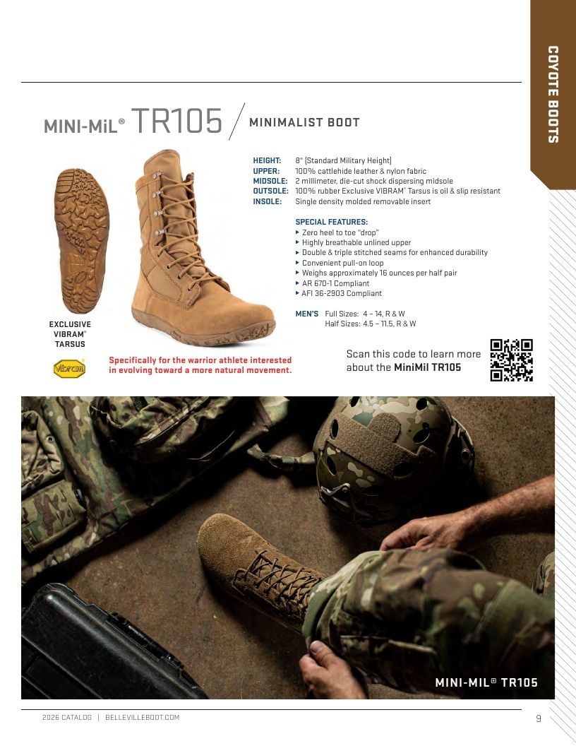 Belleville Boot Company Boot Catalog Weekly Ad January 1 - December 31, 2026