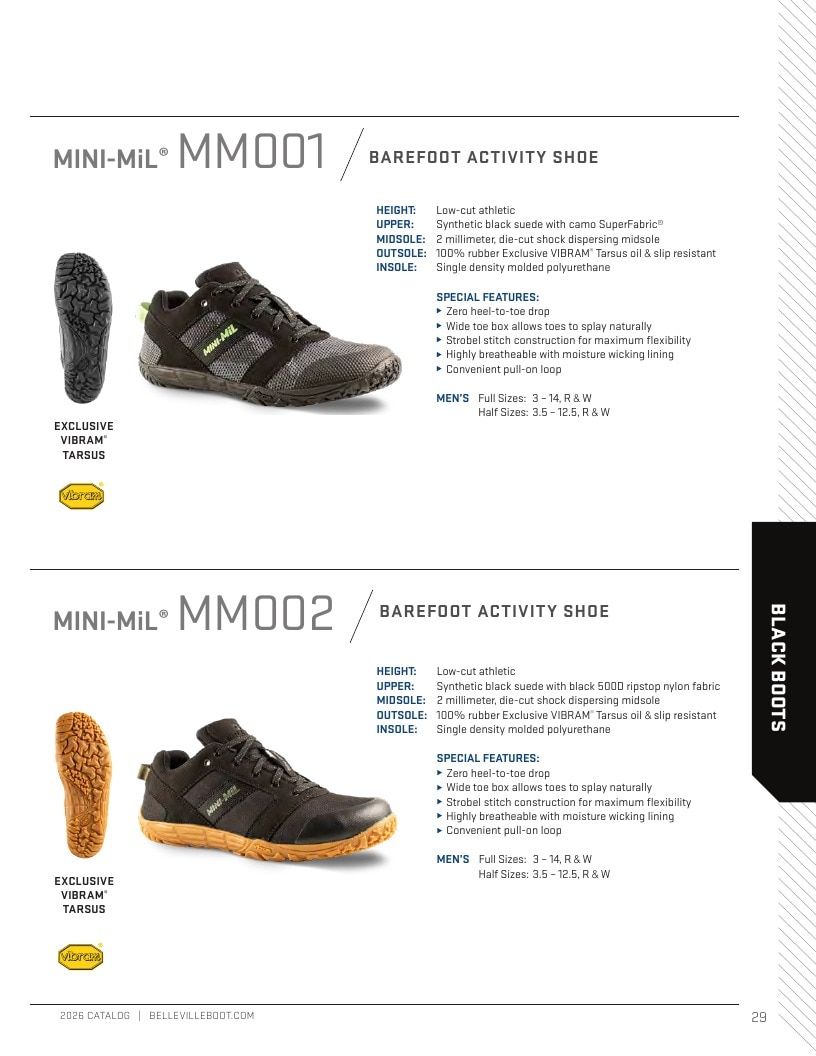 Belleville Boot Company Boot Catalog Weekly Ad January 1 - December 31, 2026