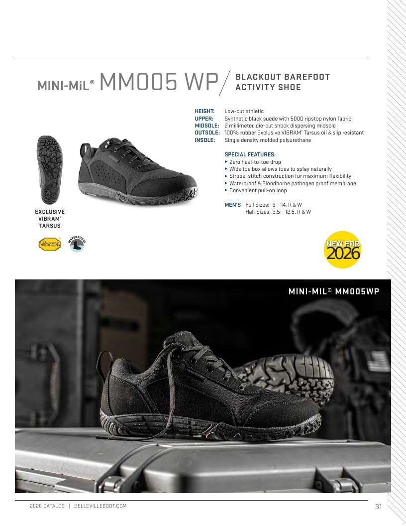 Belleville Boot Company Boot Catalog Weekly Ad January 1 - December 31, 2026
