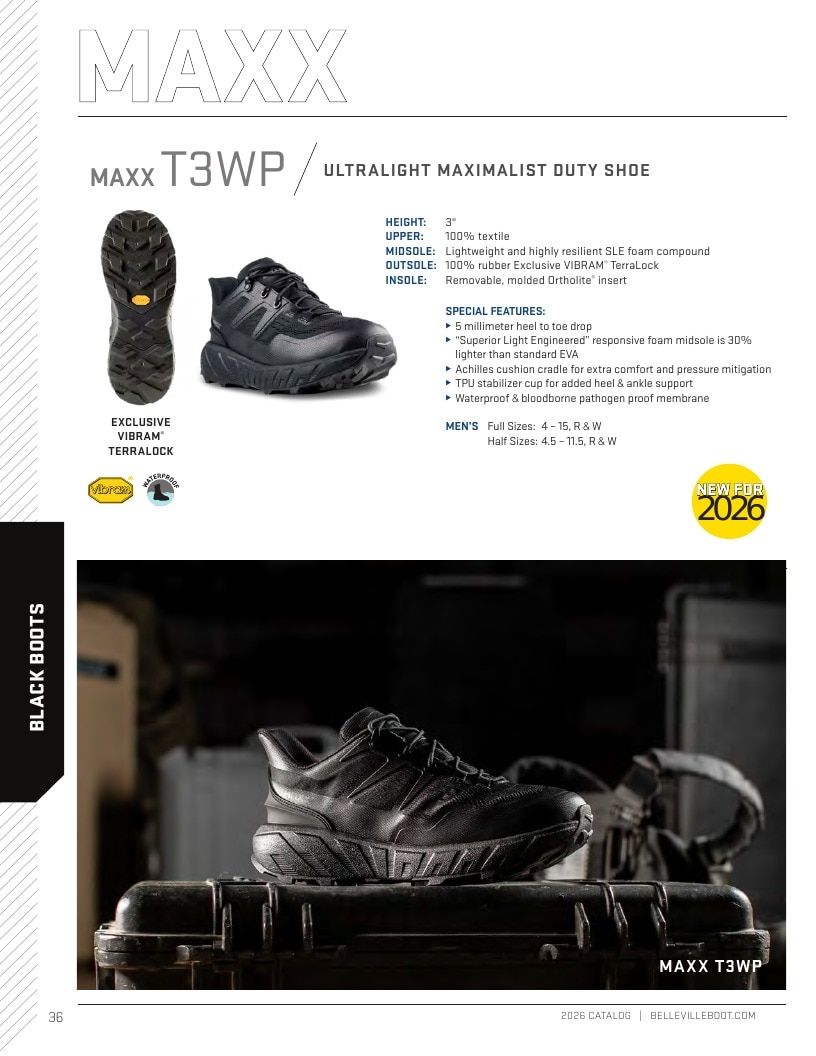 Belleville Boot Company Boot Catalog Weekly Ad January 1 - December 31, 2026