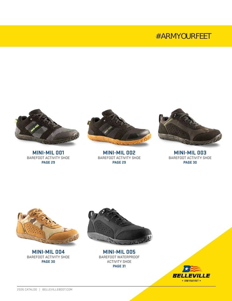 Belleville Boot Company Boot Catalog Weekly Ad January 1 - December 31, 2026