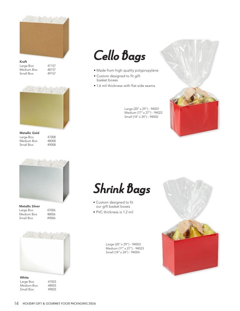BoxCo Industries Holiday Packaging Catalog Weekly Ad January 1 - December 31, 2026