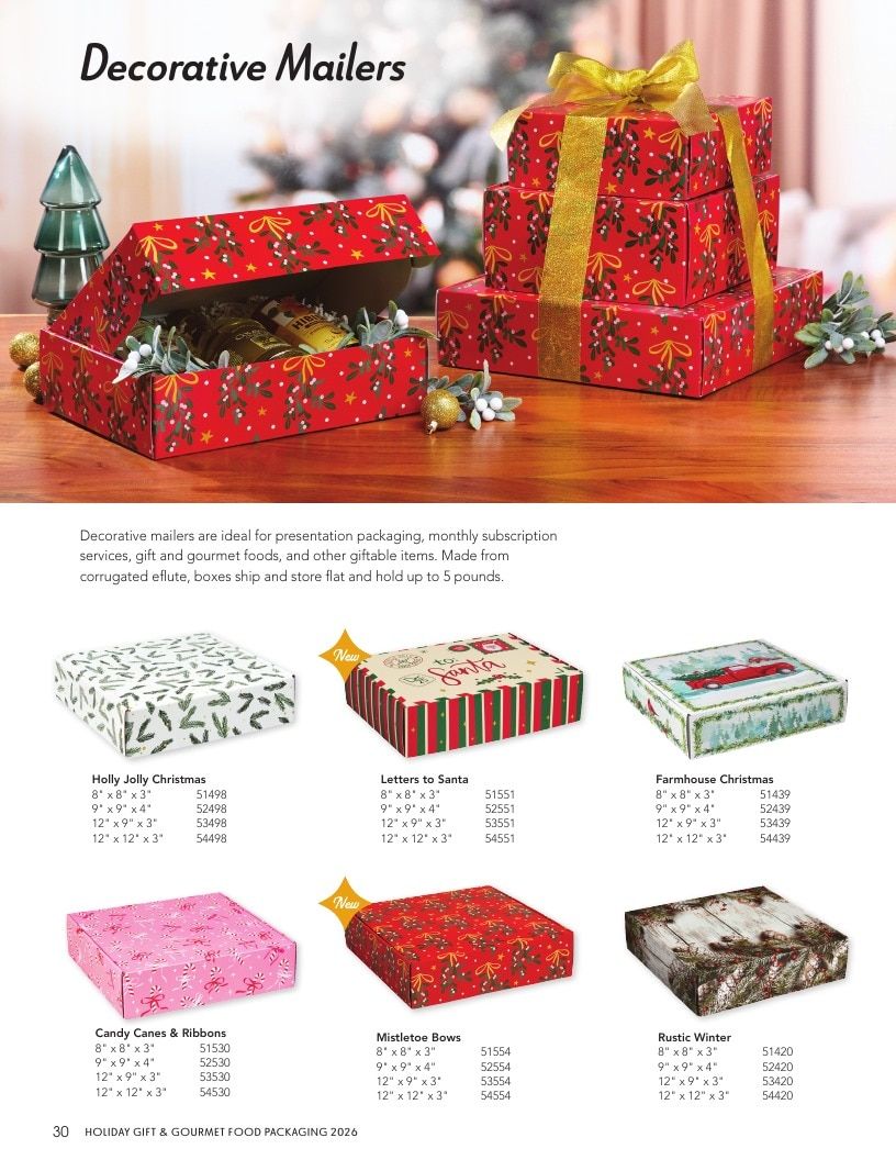 BoxCo Industries Holiday Packaging Catalog Weekly Ad January 1 - December 31, 2026