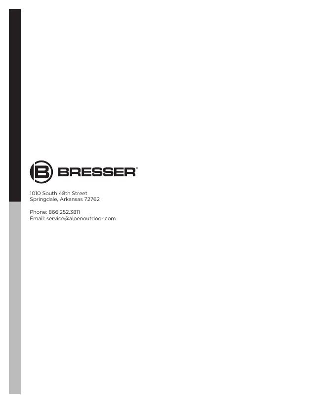 Bresser Product Catalog Weekly Ad January 1 - December 31, 2026