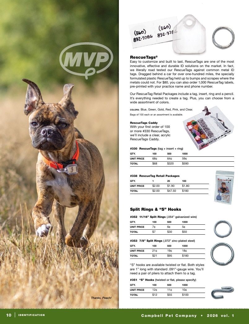 Campbell Pet Company Pet Products Catalog Weekly Ad January 1 - December 31, 2026
