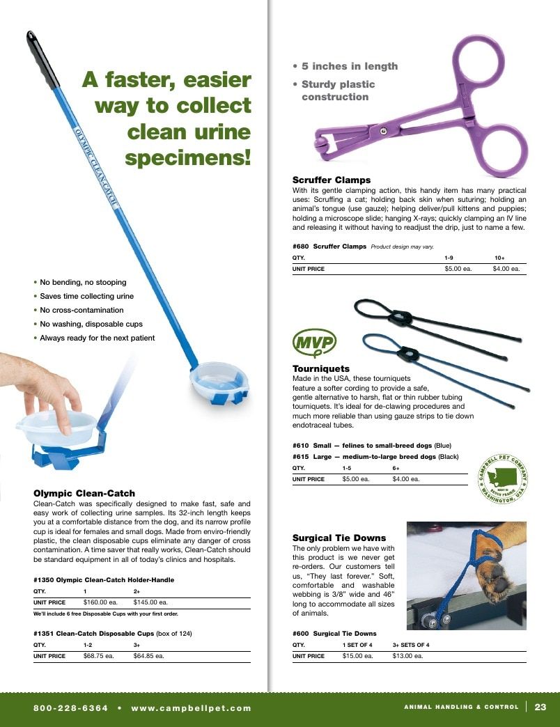 Campbell Pet Company Pet Products Catalog Weekly Ad January 1 - December 31, 2026