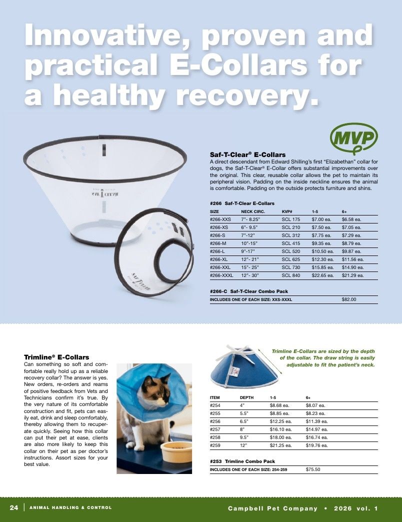 Campbell Pet Company Pet Products Catalog Weekly Ad January 1 - December 31, 2026