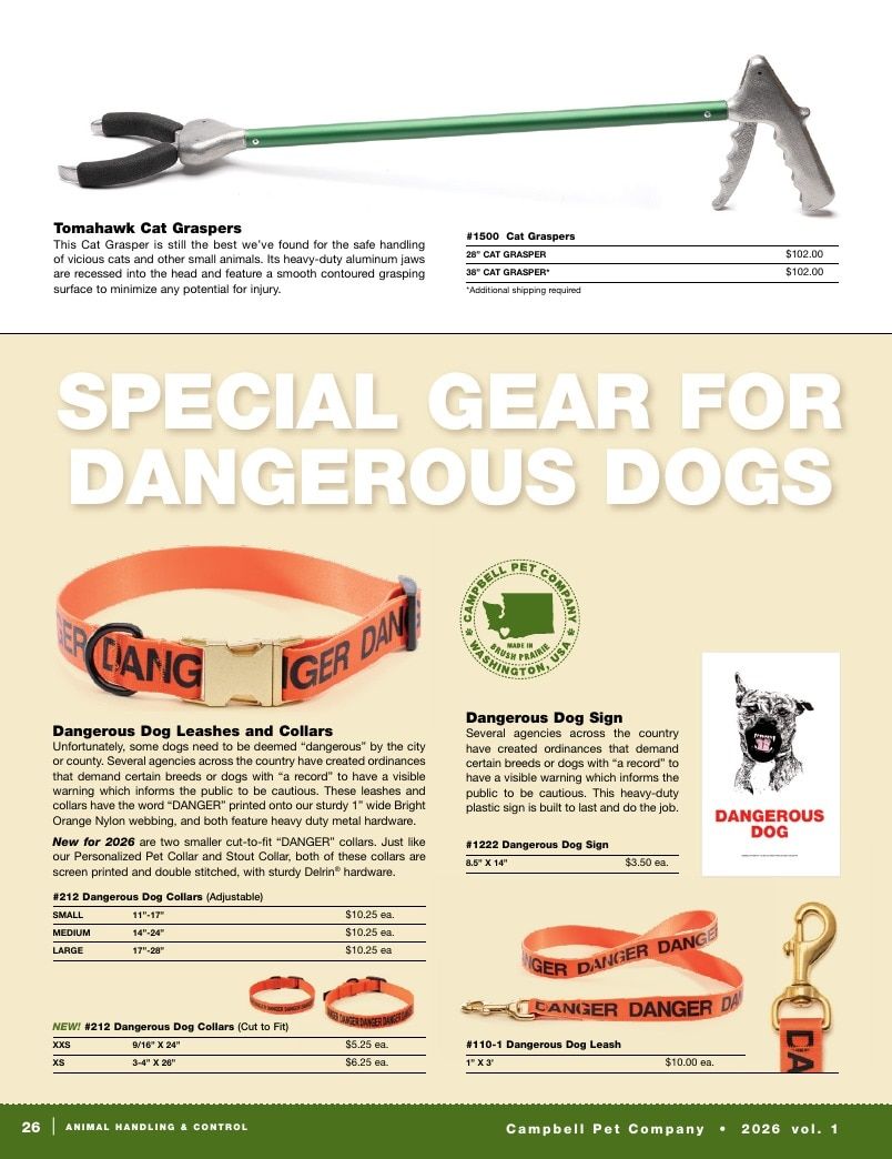 Campbell Pet Company Pet Products Catalog Weekly Ad January 1 - December 31, 2026
