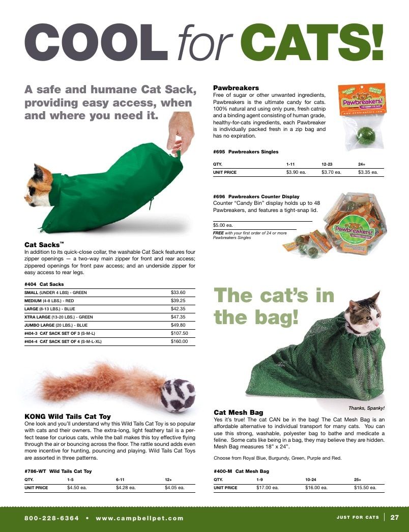 Campbell Pet Company Pet Products Catalog Weekly Ad January 1 - December 31, 2026