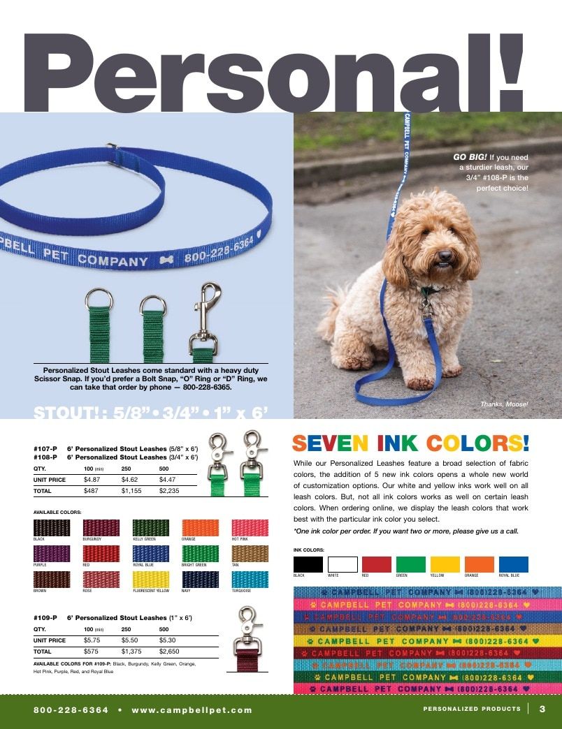 Campbell Pet Company Pet Products Catalog Weekly Ad January 1 - December 31, 2026