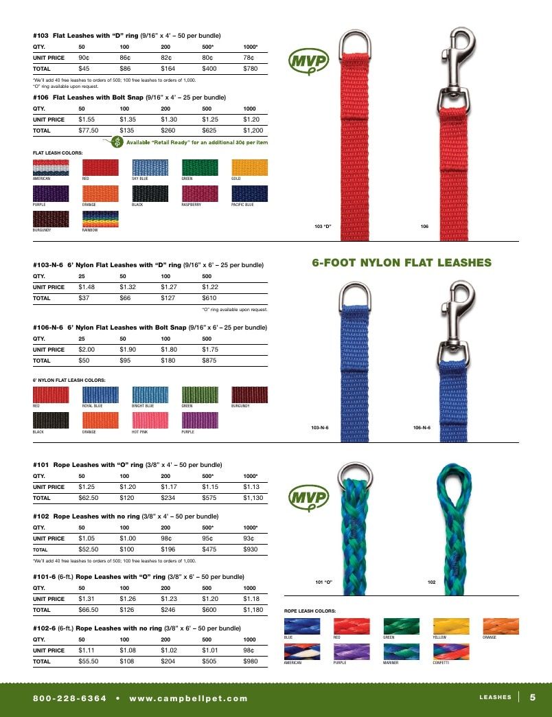 Campbell Pet Company Pet Products Catalog Weekly Ad January 1 - December 31, 2026