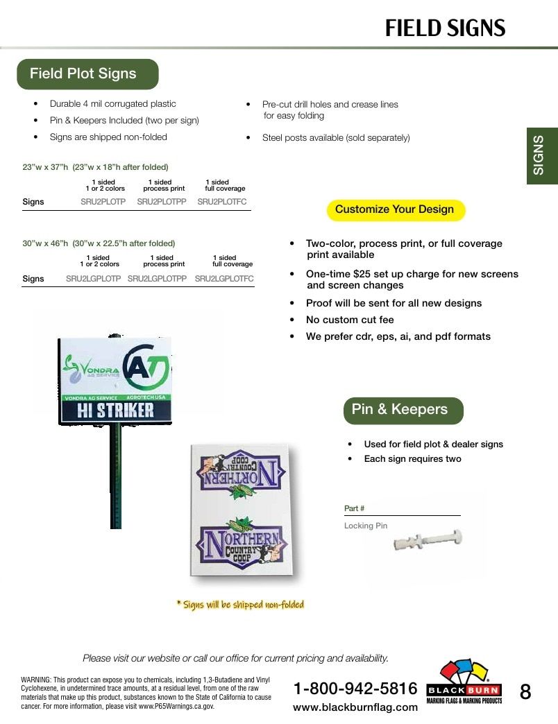 Blackburn Flag Flag and Hardware Catalog Weekly Ad January 1 - December 31, 2026