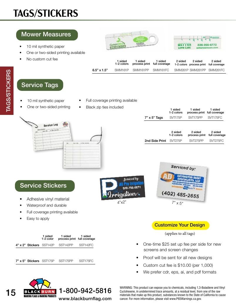 Blackburn Flag Flag and Hardware Catalog Weekly Ad January 1 - December 31, 2026