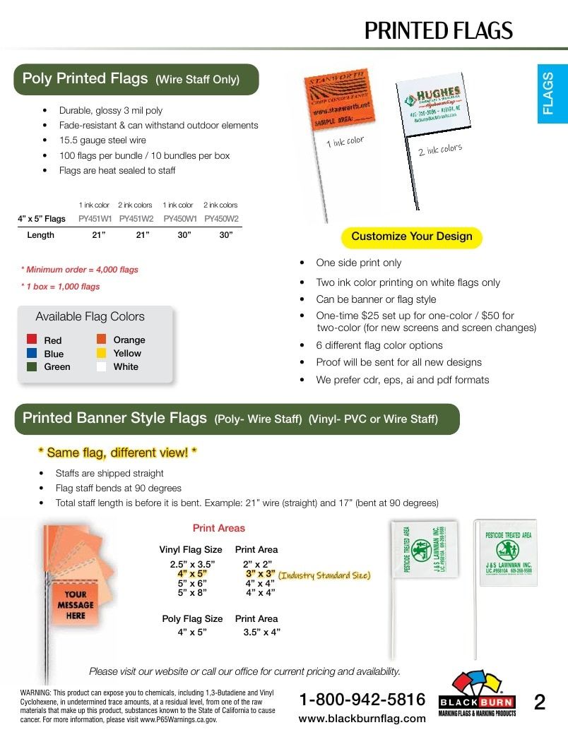 Blackburn Flag Flag and Hardware Catalog Weekly Ad January 1 - December 31, 2026