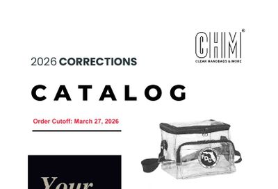Clear Handbags & More Corrections Week Gifts Catalog Weekly Ad January 1 - December 31, 2026