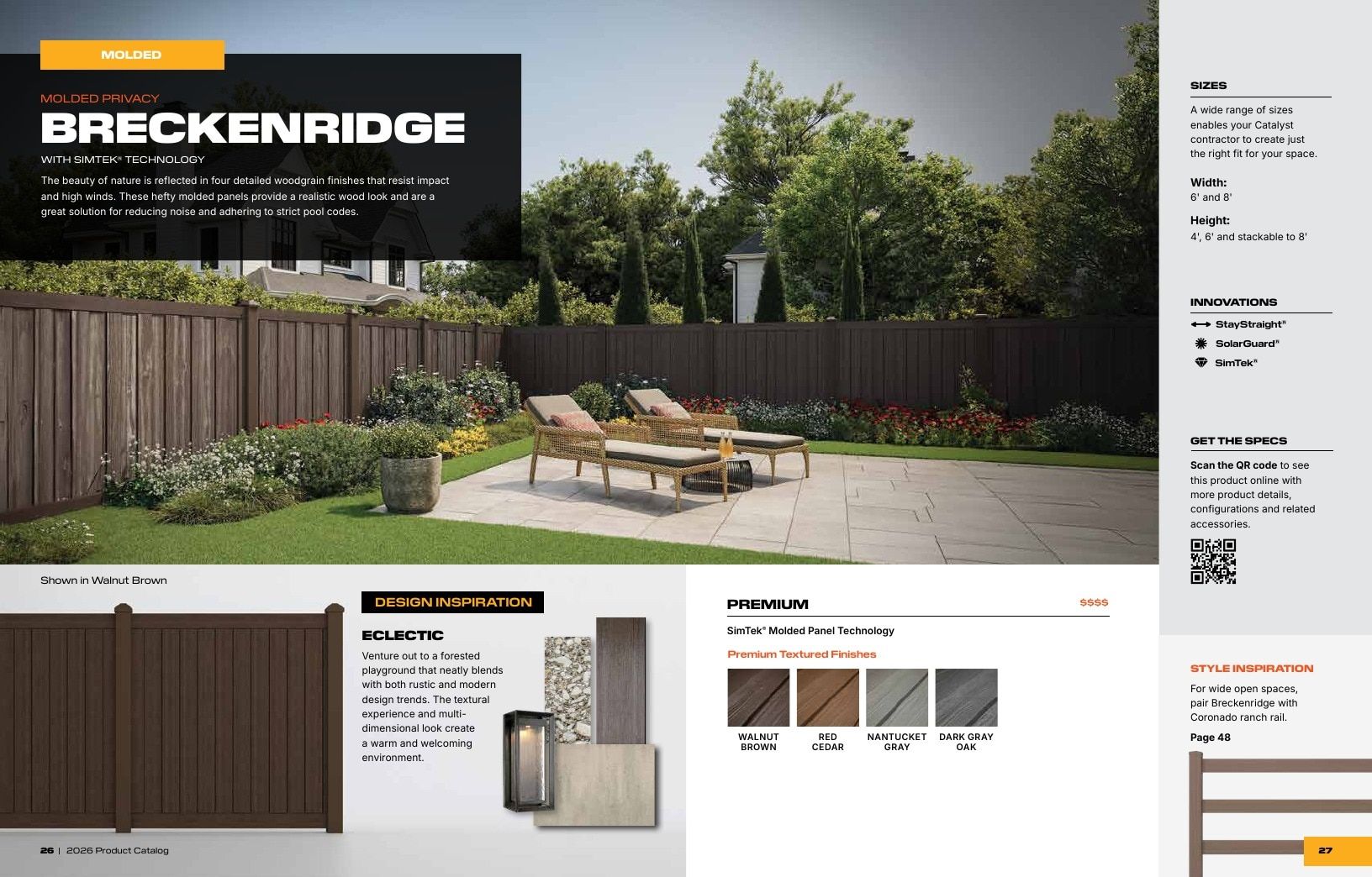 Catalyst Fence Fence Products Catalog Weekly Ad January 1 - December 31, 2026