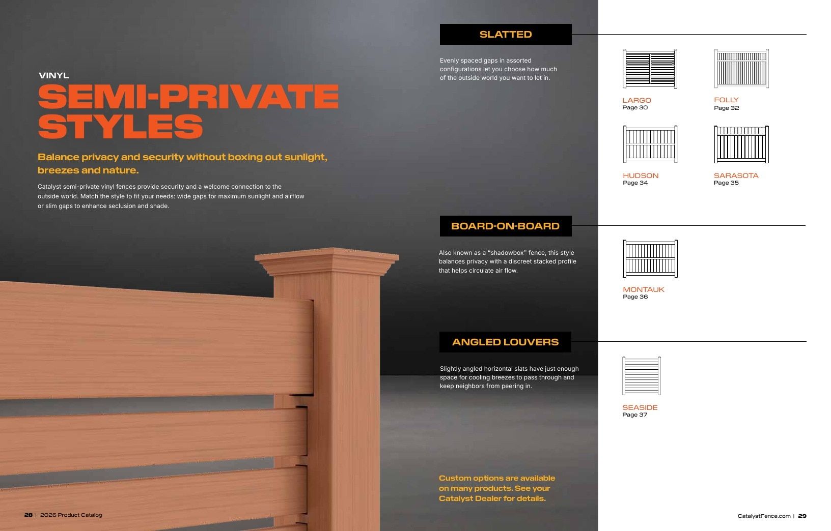 Catalyst Fence Fence Products Catalog Weekly Ad January 1 - December 31, 2026