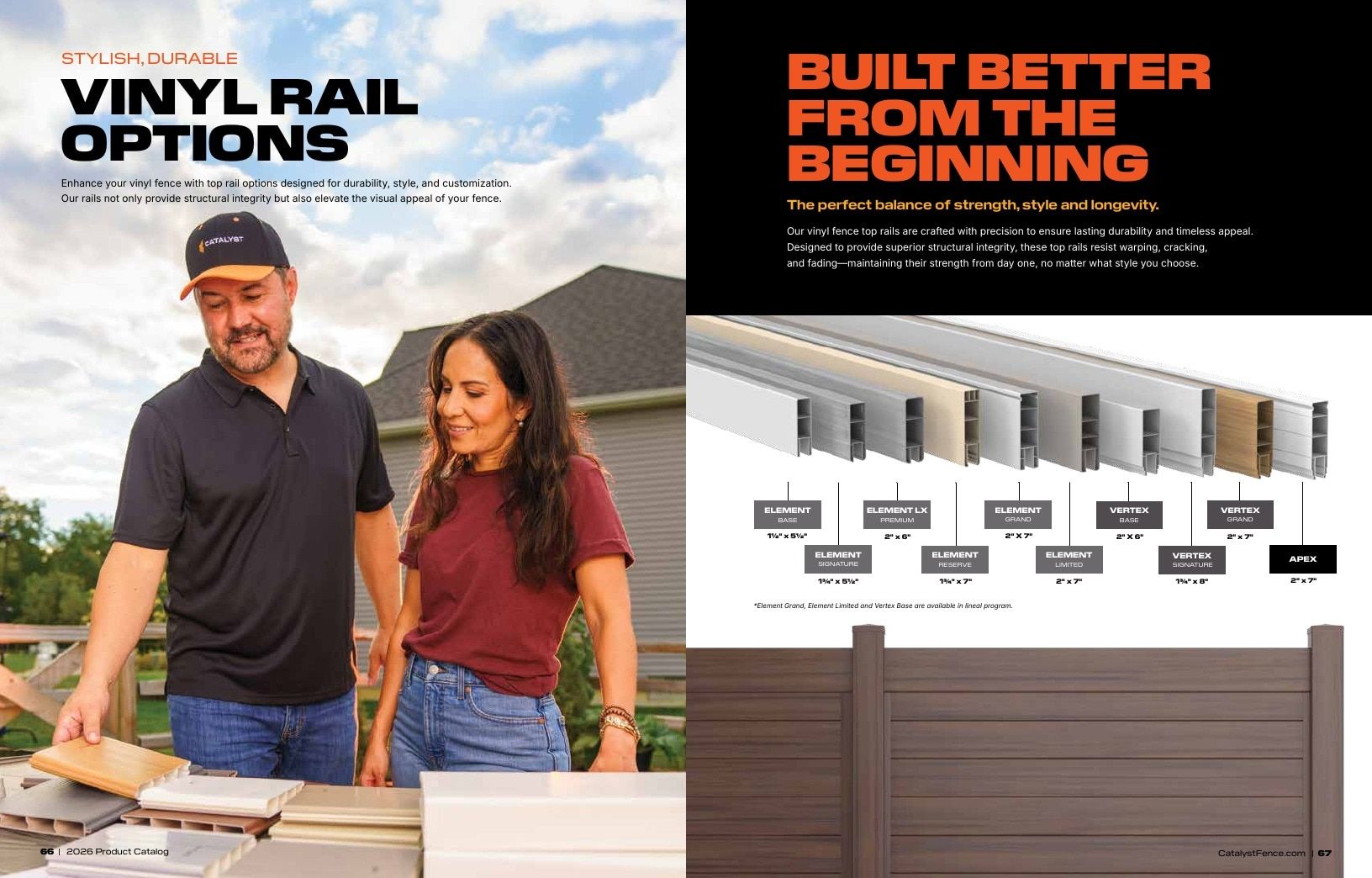 Catalyst Fence Fence Products Catalog Weekly Ad January 1 - December 31, 2026