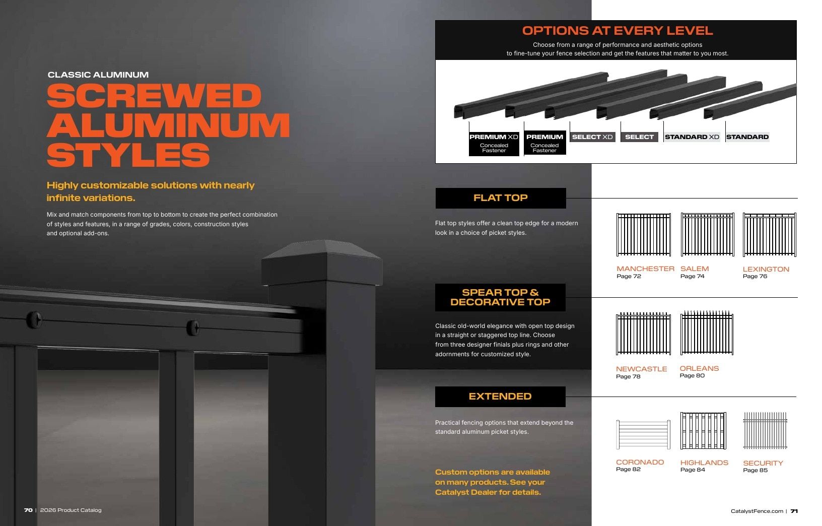 Catalyst Fence Fence Products Catalog Weekly Ad January 1 - December 31, 2026